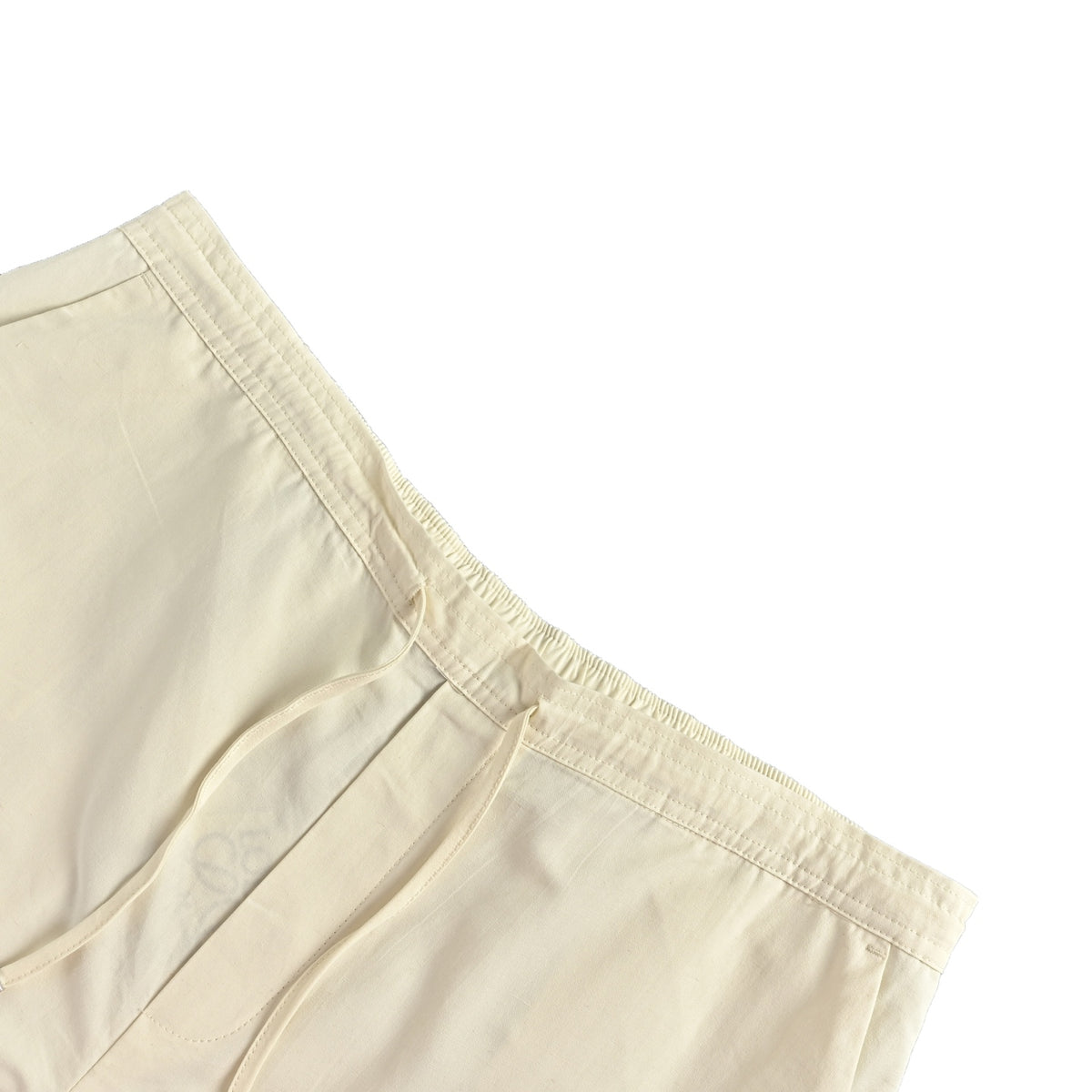Loewe/Luo Yiwei embroidered hollow linen shorts