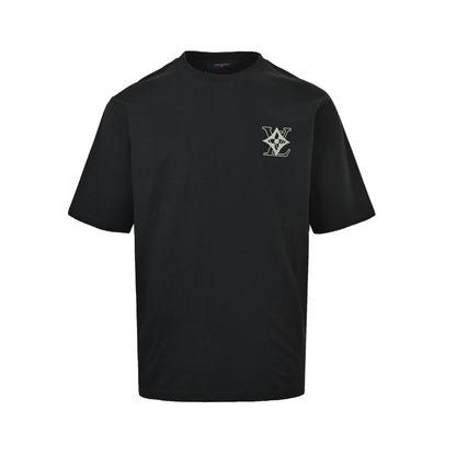 Louis Vuitton back four-leaf clover signature foam printed short sleeves