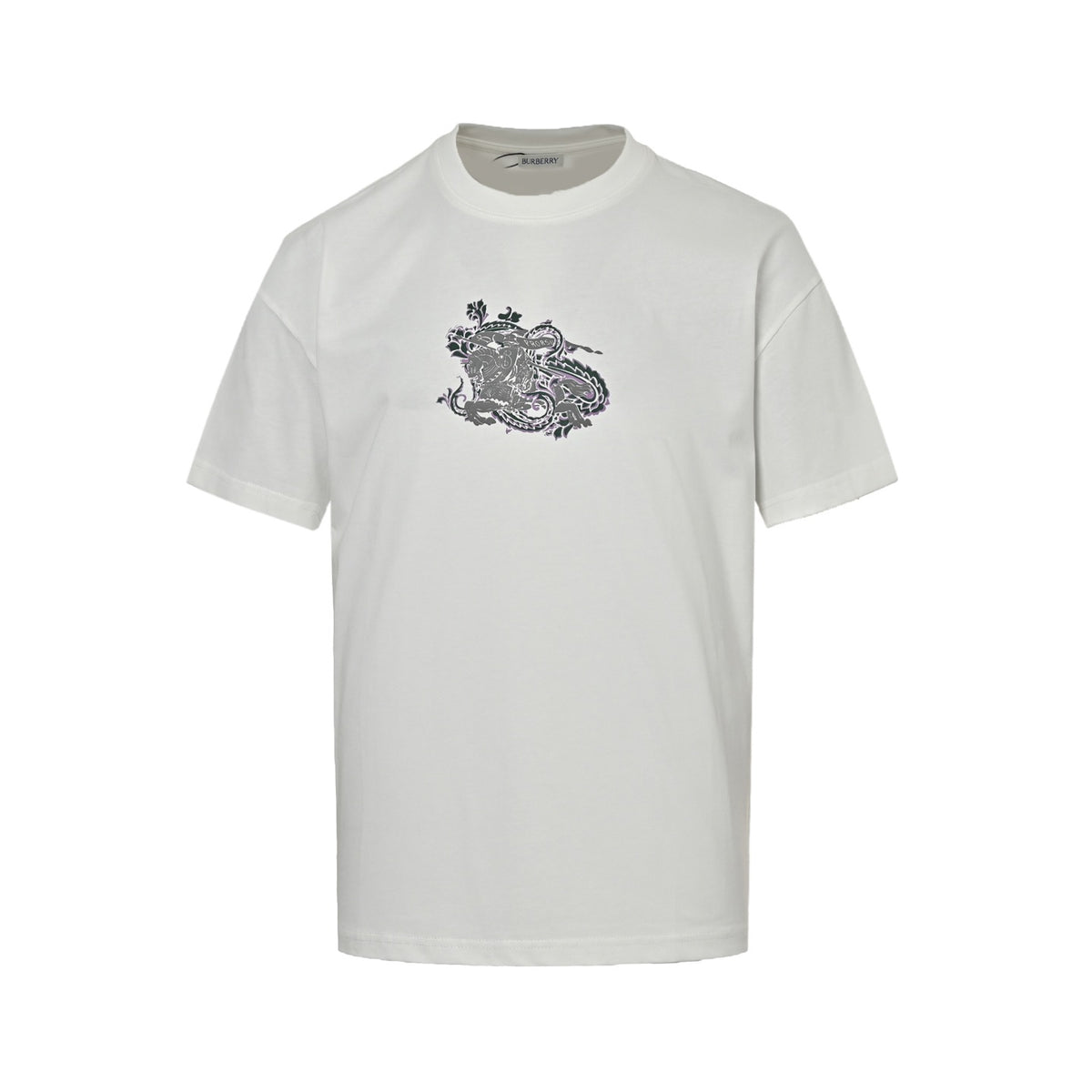 Burberry 25ss war horse foam printed short sleeves