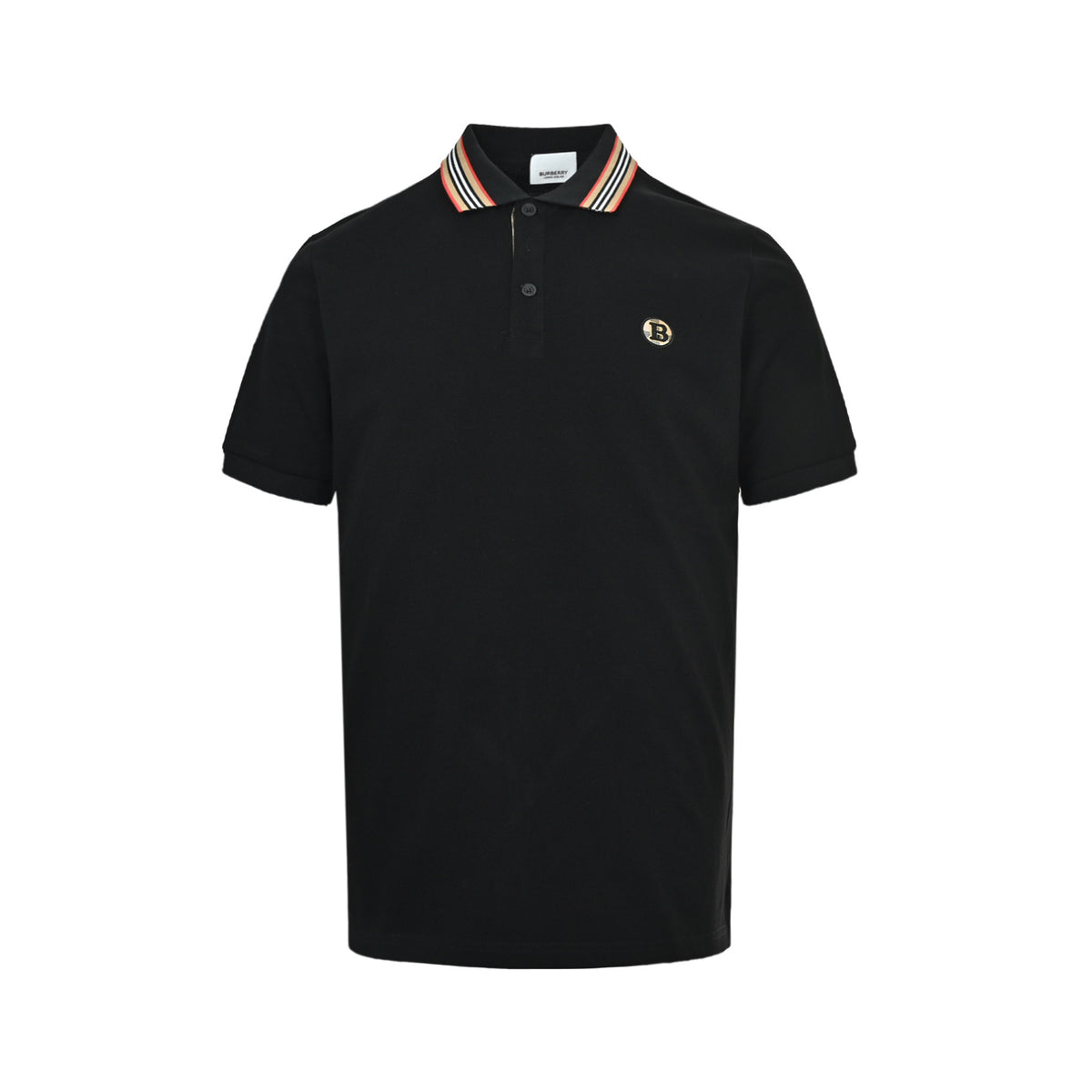 Burberry Polo short sleeves with small embroidery on the chest
