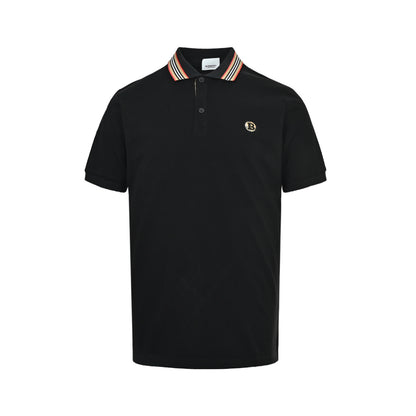Burberry Polo short sleeves with small embroidery on the chest