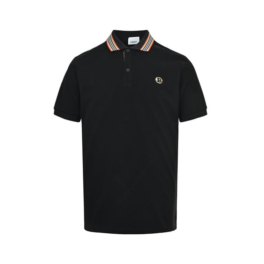 Burberry Polo short sleeves with small embroidery on the chest
