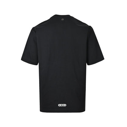 GOODBRAND 26ss gem-encrusted logo short sleeves