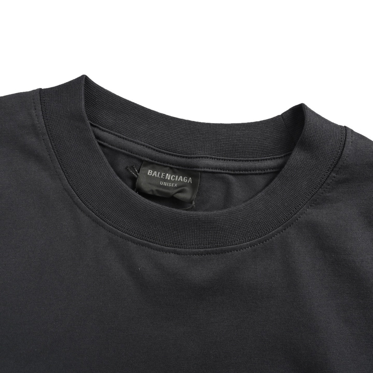 Balenciaga/Balanciaga 25ss NOVARA distressed printed short sleeves