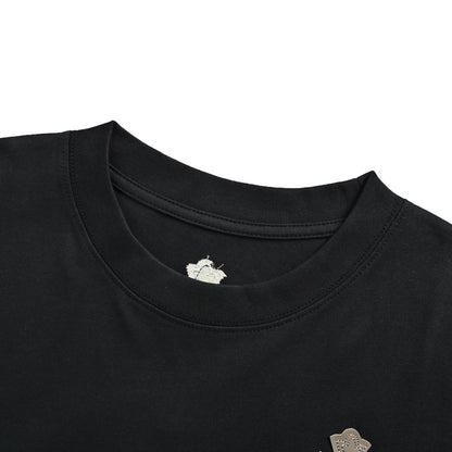 Chrome Hearts/Chrome Heart Metal Leather Label Short Sleeves