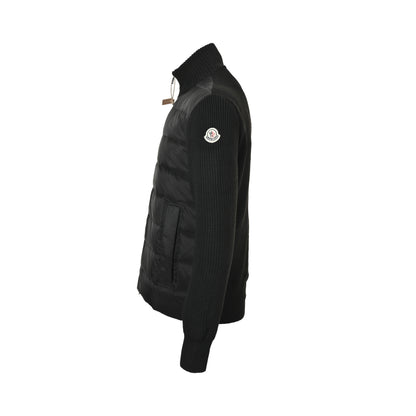 Moncler/Mongolia eight-panel armband knitted patchwork down jacket