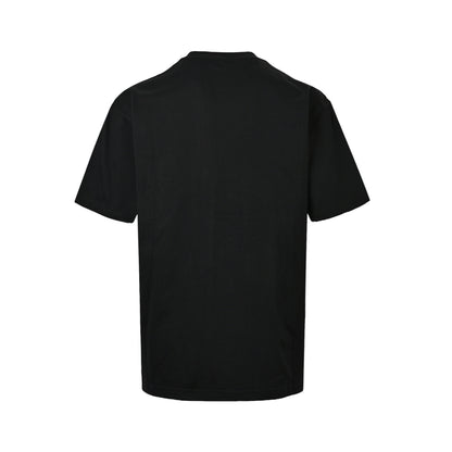 WE11DONE Versatile short sleeves with LOGO letter printing on the neckline
