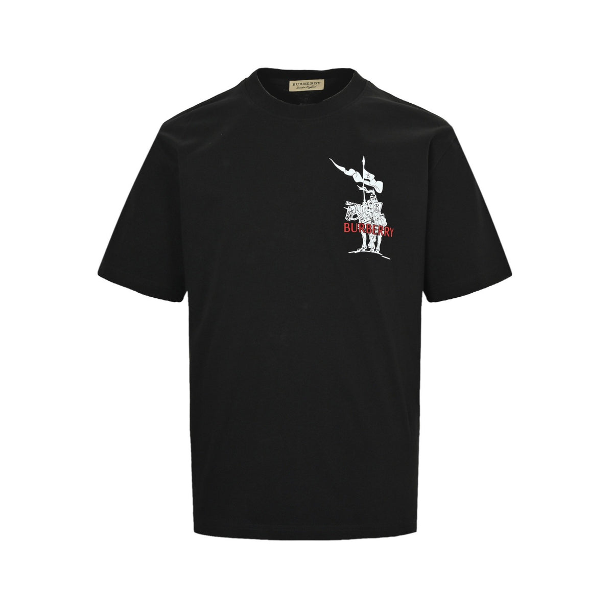 Burberry 25ss Chest Knight War Horse Print Short Sleeve