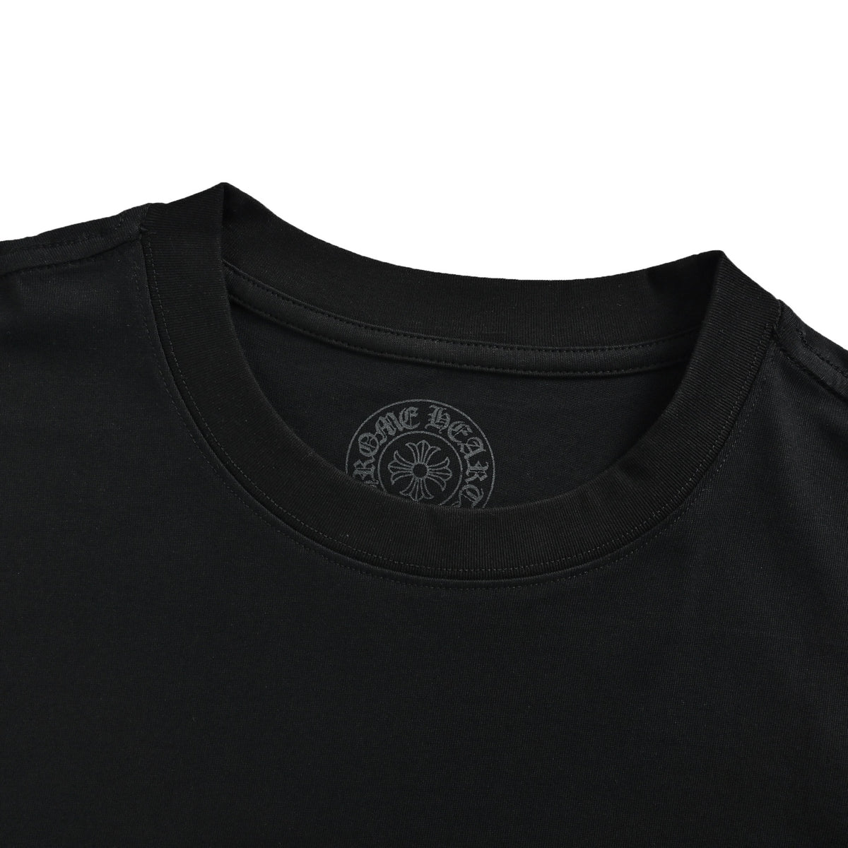 Chrome Hearts/Chrome Heart Golden Horseshoe Print Short Sleeve