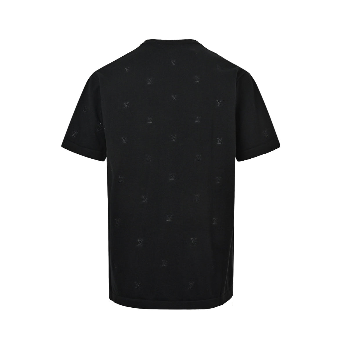 LouisVuitton/Louis Vuitton small letter embroidered knitted short sleeves