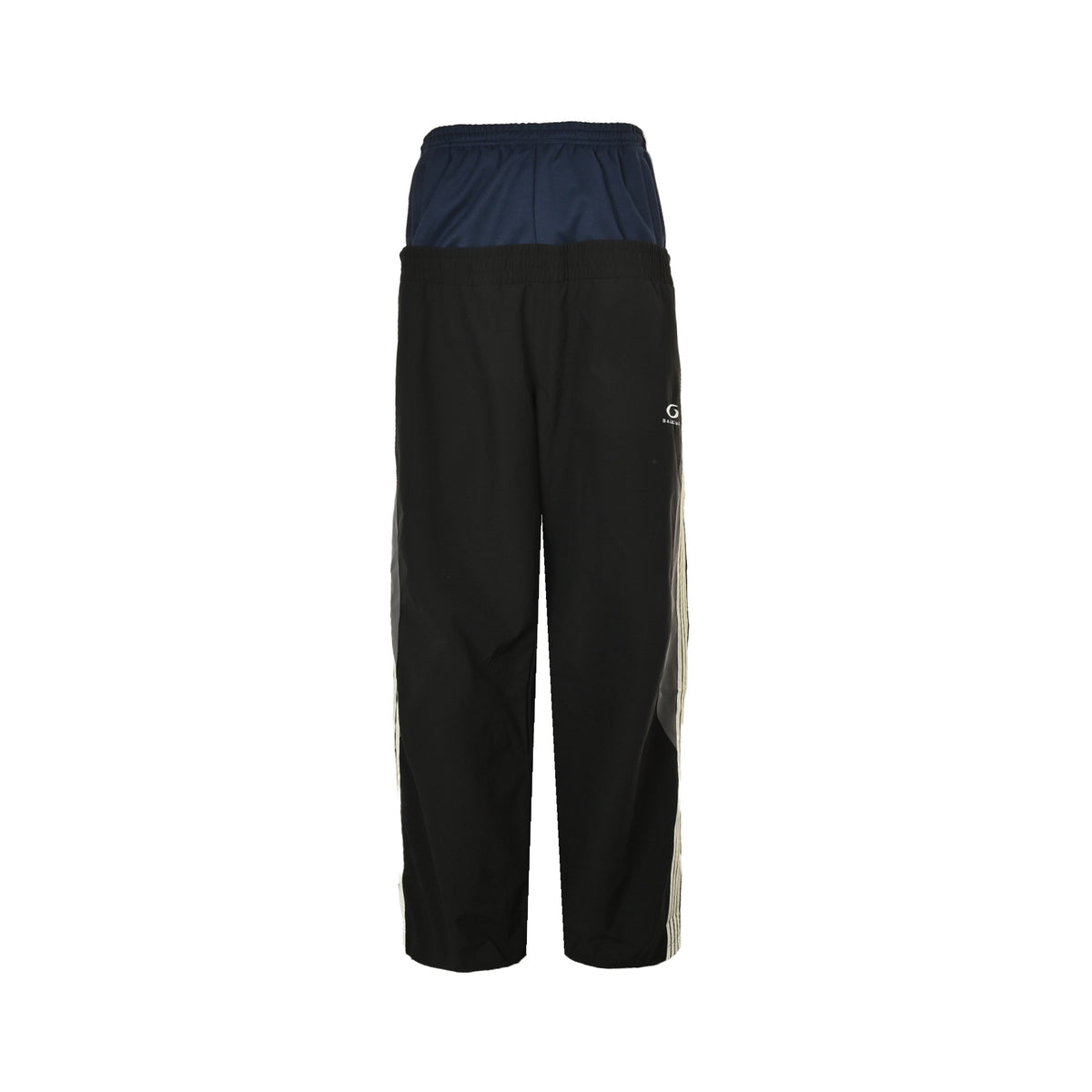 Balenciaga/Balanciaga double waist side five-stripe sports trousers