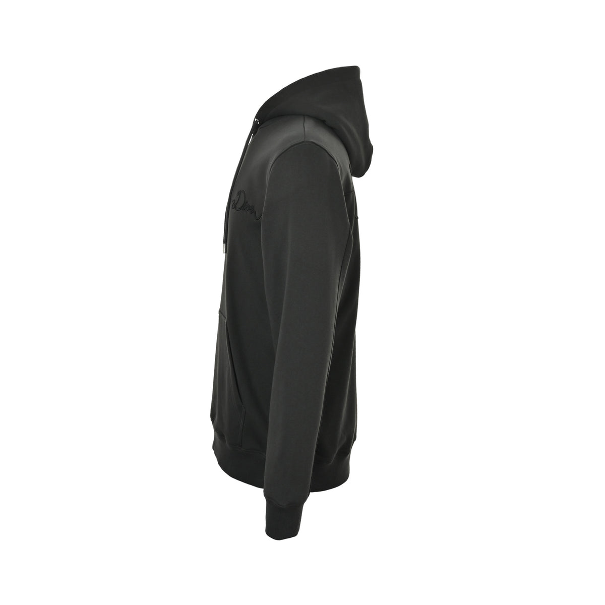 Dior signature embroidered hooded sweatshirt