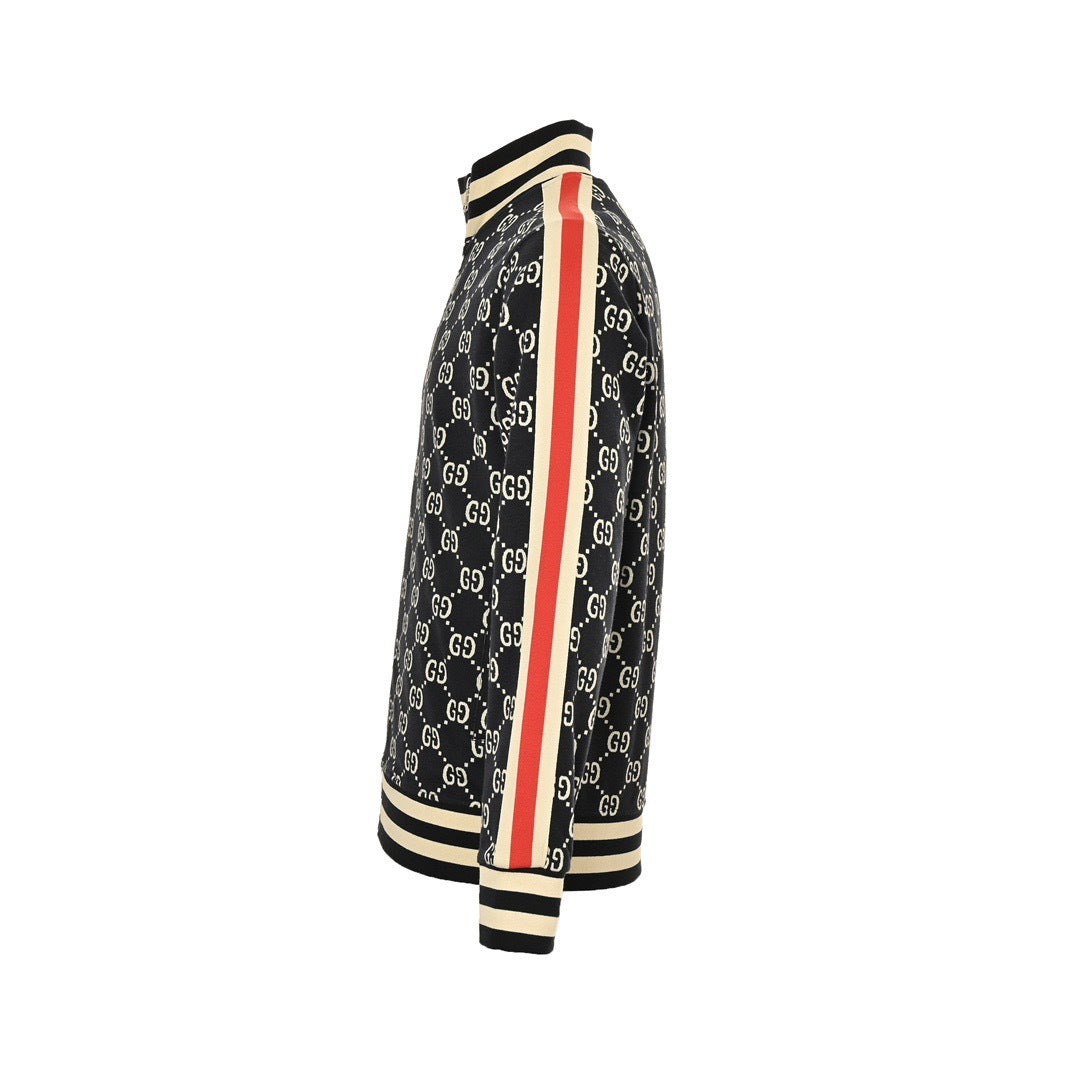 Gucci classic all-over jacquard logo suit jacket