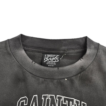 SAINT MICHAEL skull cherub print short sleeves
