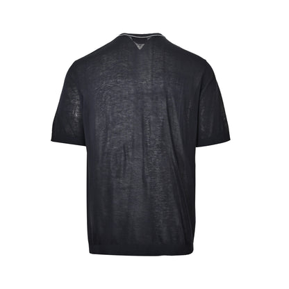 Gucci letter intarsia knitted short sleeves