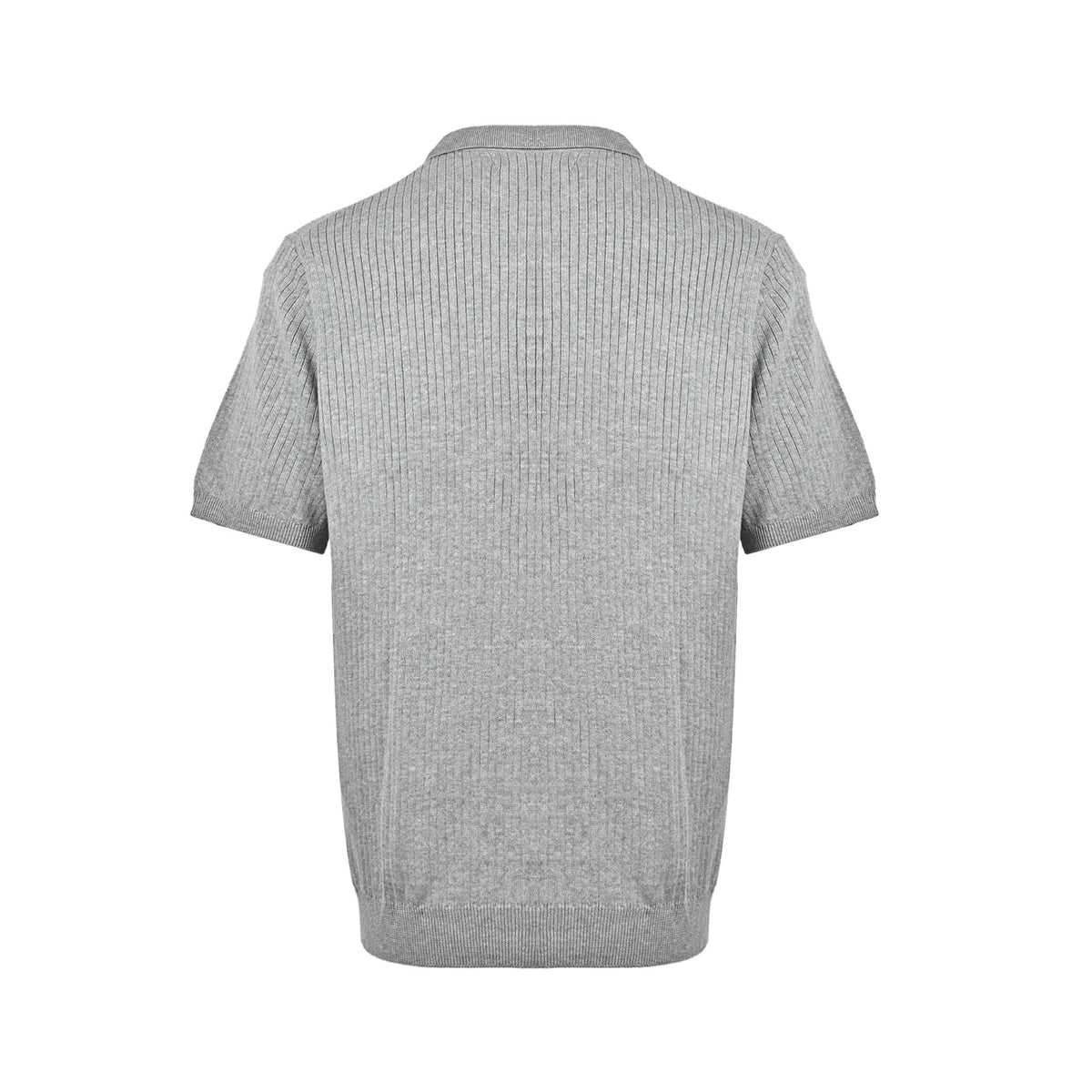 RALPH LAUREN Pony Lapel Knitted Pit Stripe Polo Short Sleeve