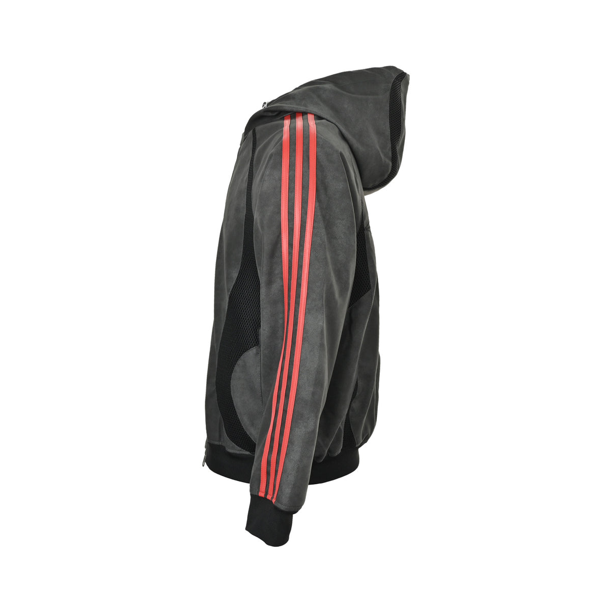 Adidas joint model TG LTHR JKT sports hooded zipper jacket