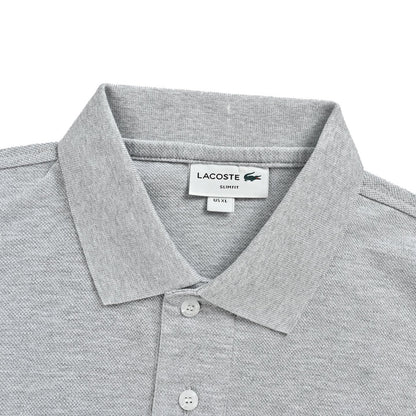 Lacoste 26ss classic crocodile embroidered Polo short sleeves