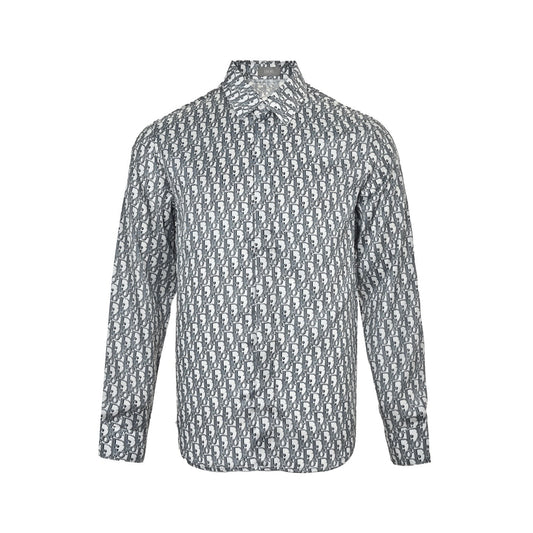 Dior 25ss presbyopic all-over printed shirt