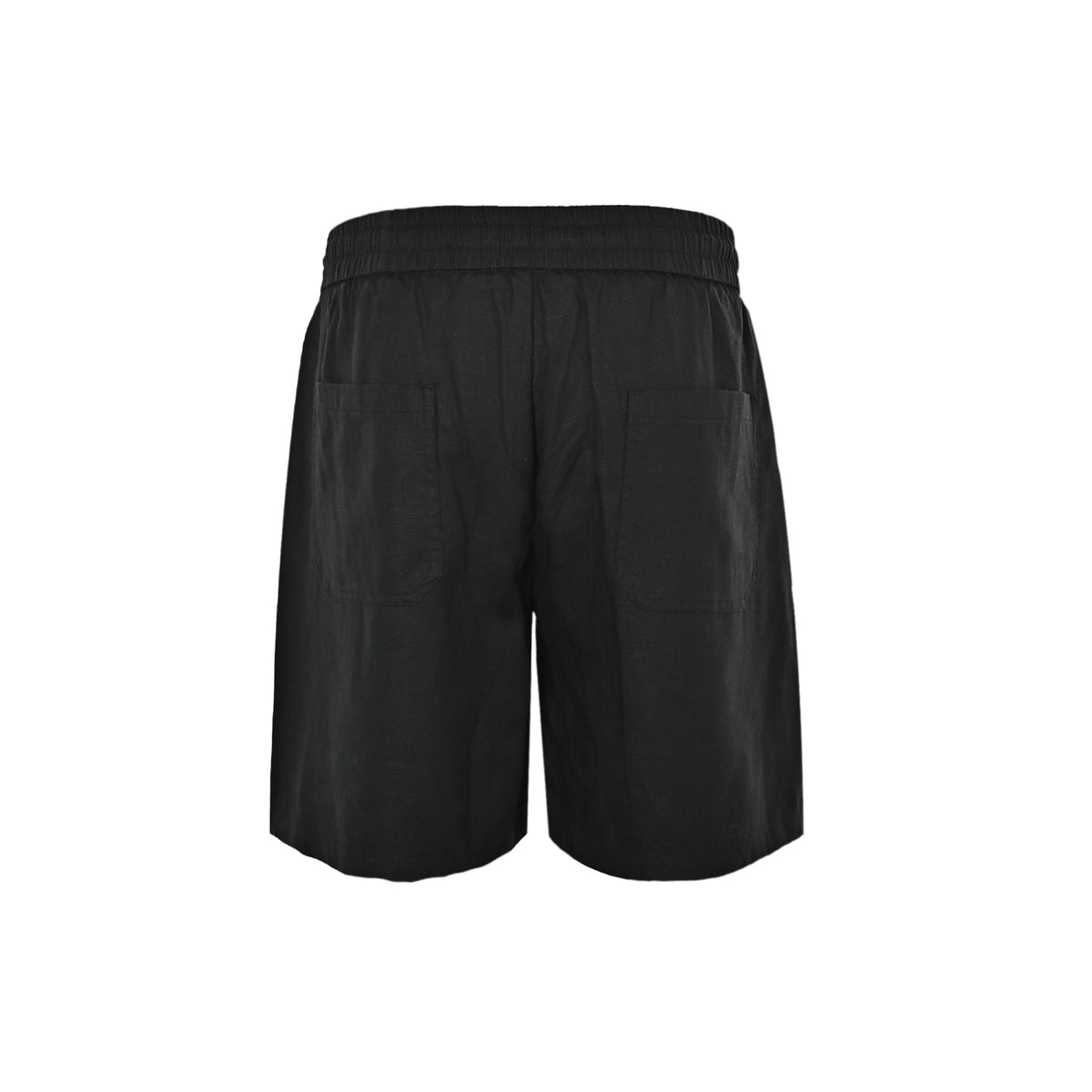 Loewe/Luo Yiwei 26ss half logo cotton and linen shorts