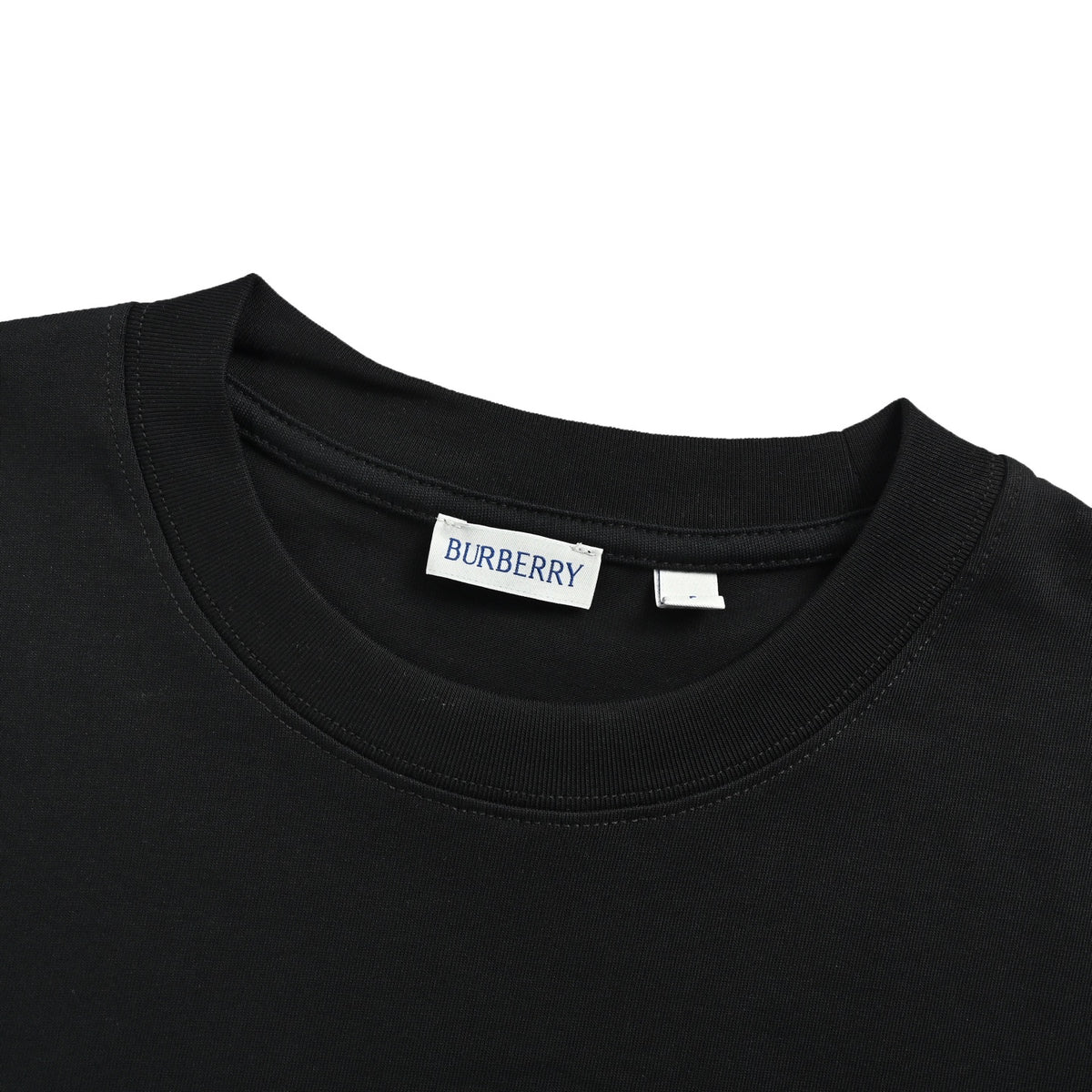 Burberry horizontal striped war horse print short sleeves