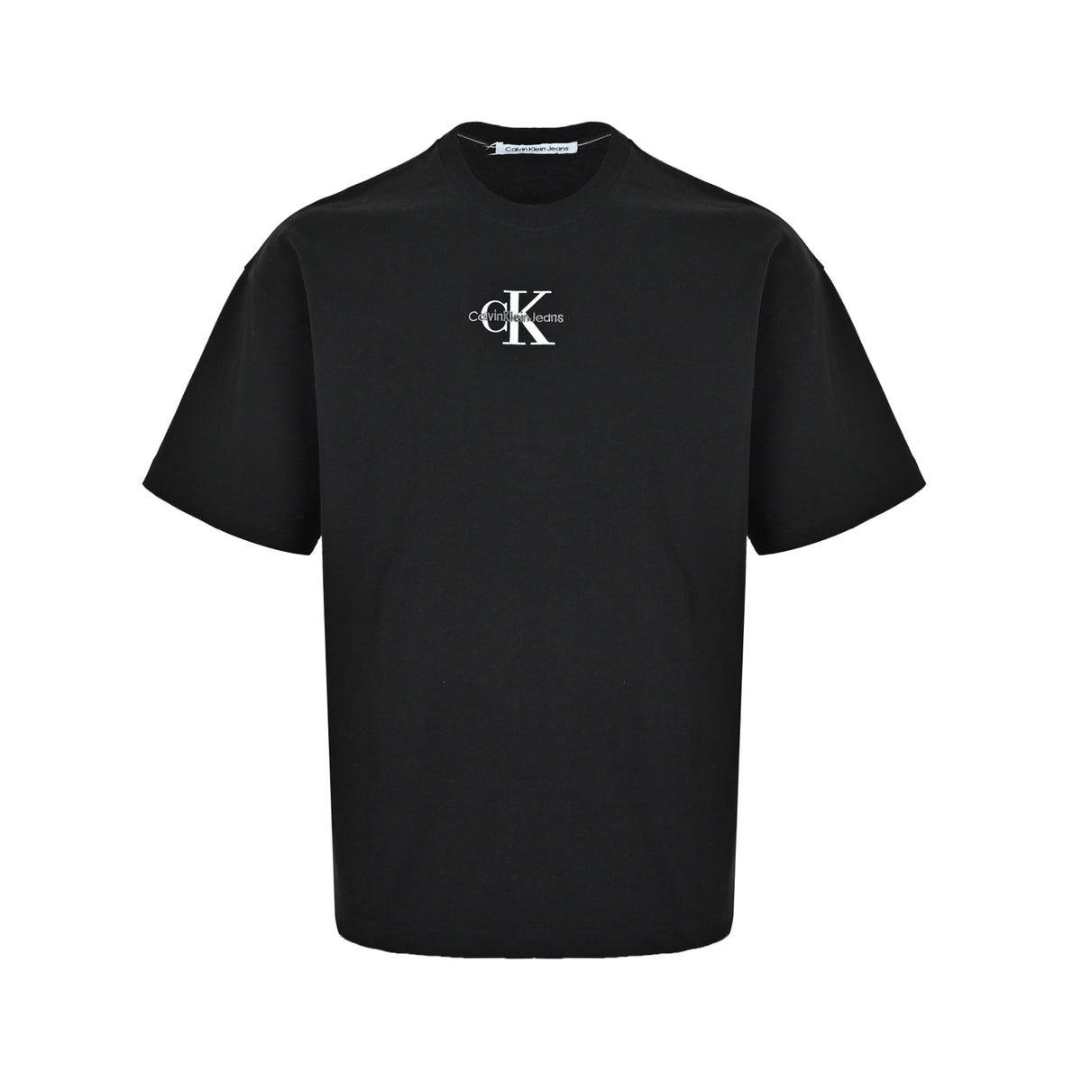 Calvin Klein CK 24ss round neck short sleeves with letter embroidery on the chest