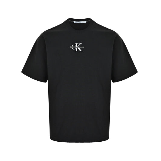 Calvin Klein CK 24ss round neck short sleeves with letter embroidery on the chest