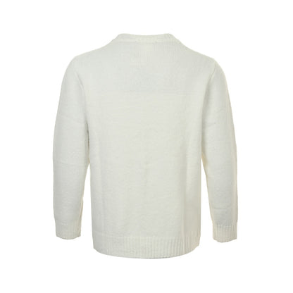 Louis Vuitton 25Fw pearl letter logo crew neck sweater