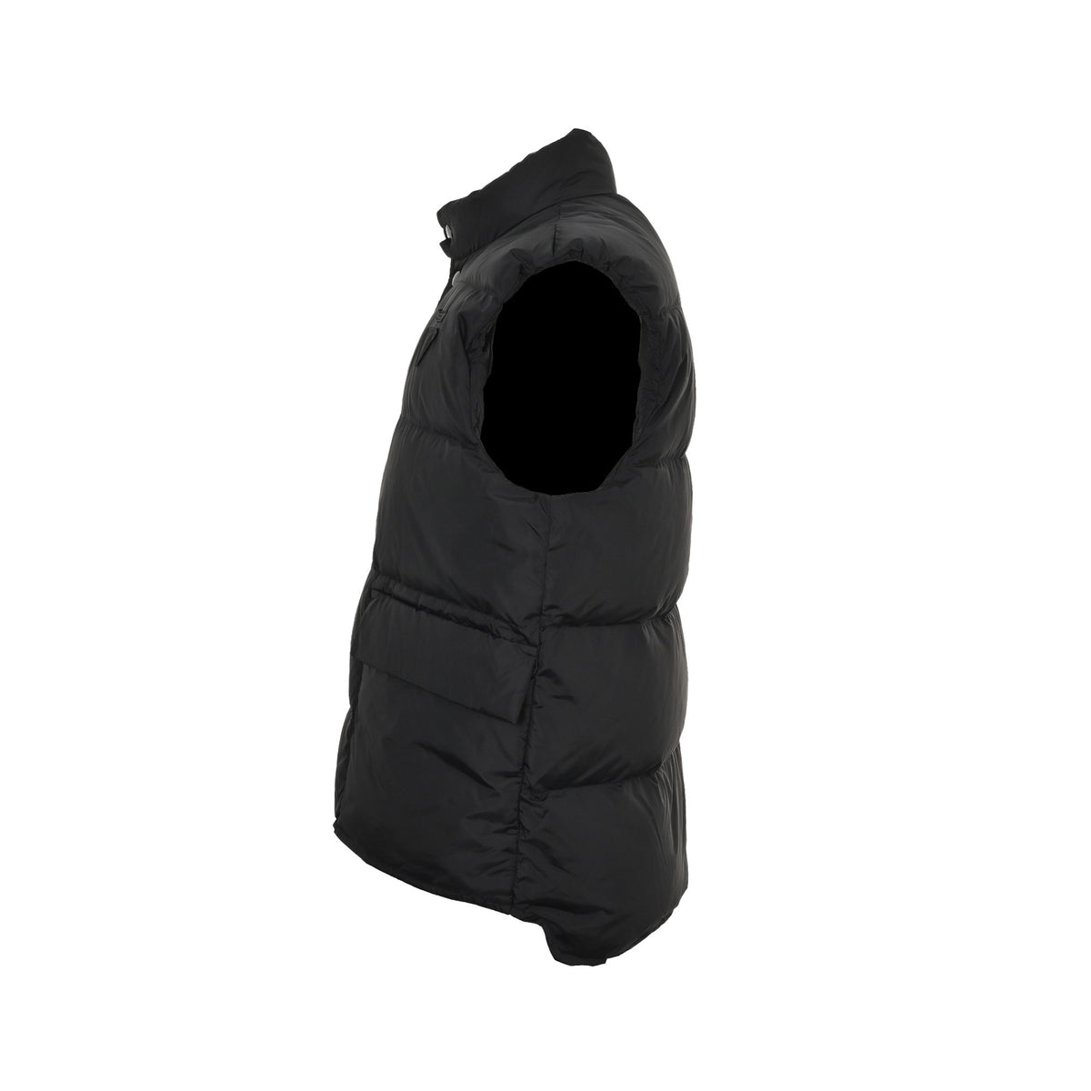 Prada 25Fw triangle cloth label down vest