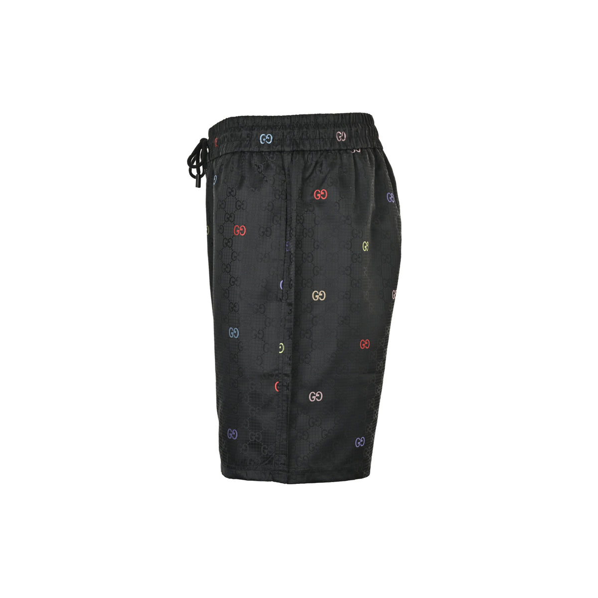Gucci presbyopia dark pattern color label jacquard shorts