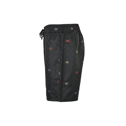 Gucci presbyopia dark pattern color label jacquard shorts