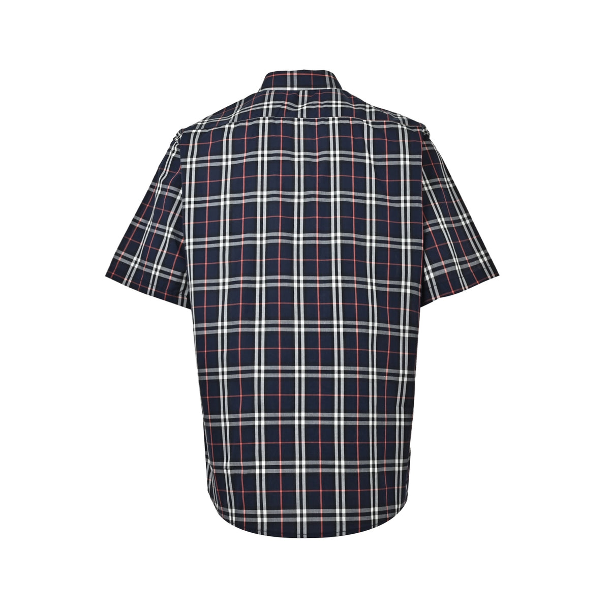 Burberry plaid classic element short-sleeved shirt