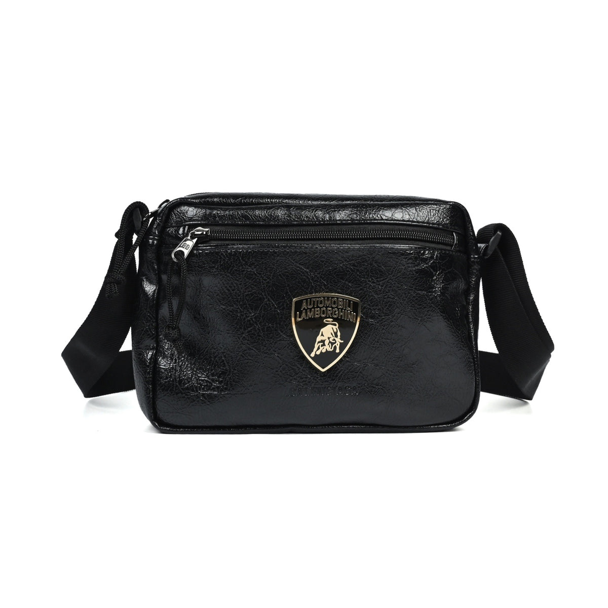 Balenciaga/Balanciaga Lamborghini joint waxed leather crossbody bag