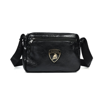 Balenciaga/Balanciaga Lamborghini joint waxed leather crossbody bag