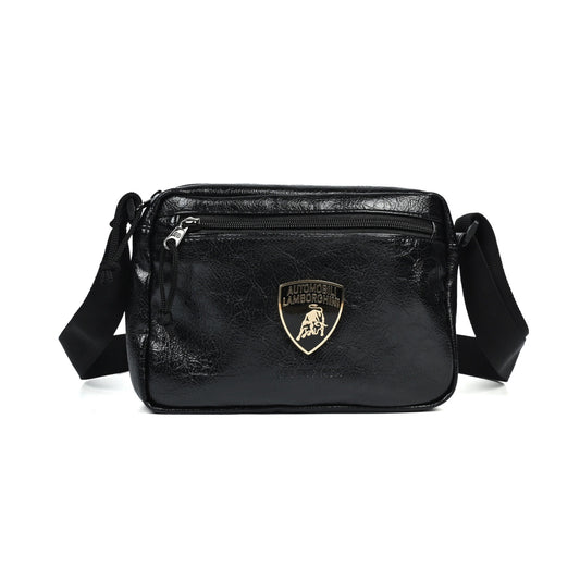 Balenciaga/Balanciaga Lamborghini joint waxed leather crossbody bag