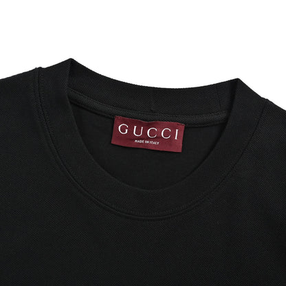 Gucci 26ss pocket horsebit embroidered short sleeves