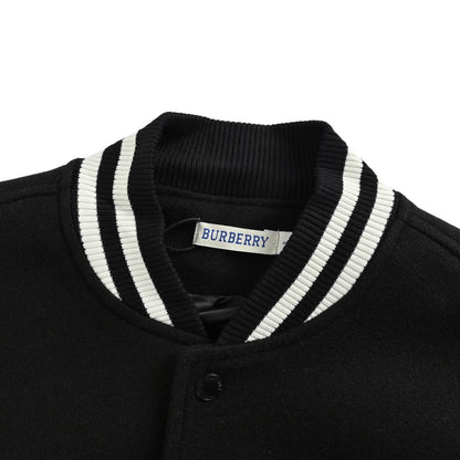Burberry plaid war horse LOGO baseball jacket jacket