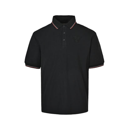 Prada 25ss Color Stripe Polo Short Sleeve
