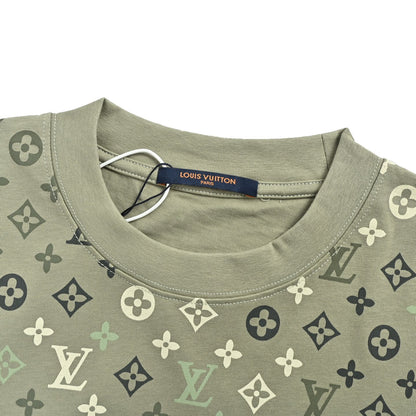 Louis Vuitton presbyopia all-over printed gradient short-sleeves