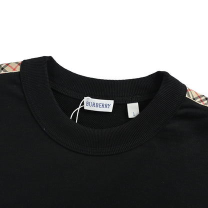 Burberry 25Fw war horse small label embroidered webbing round neck sweatshirt