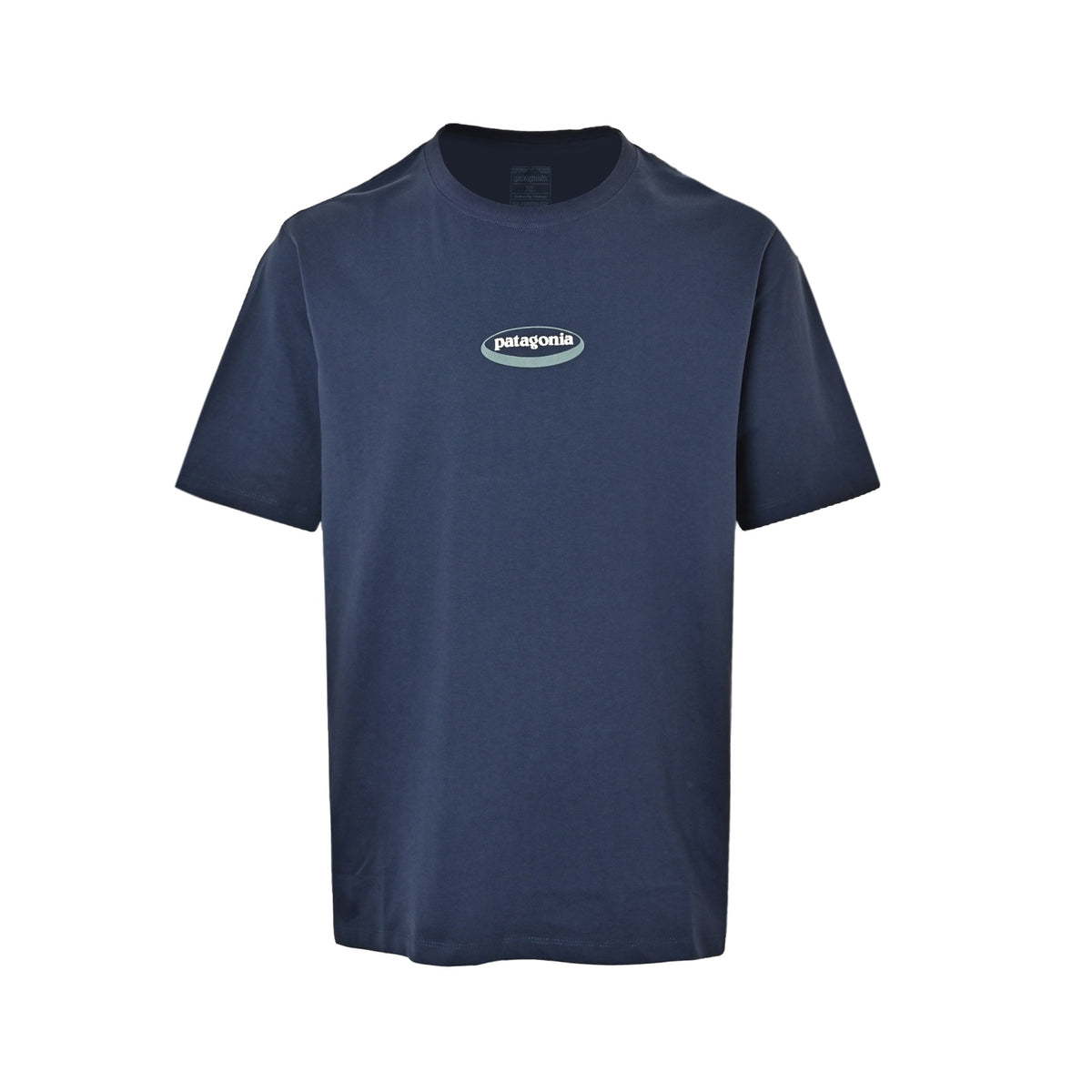 PATAGONIA oval logo printed short sleeves