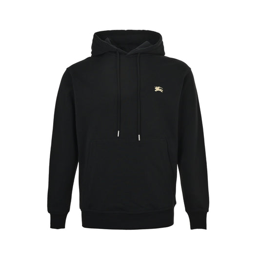 Burberry 25Fw back cross-stitch horse embroidery hooded sweatshirt