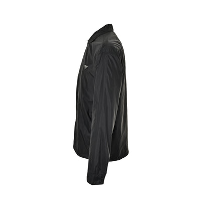 Prada triangle logo nylon jacket