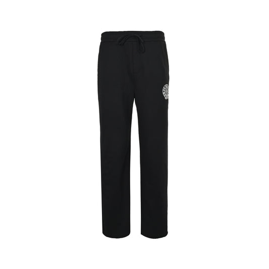 Chrome Hearts/Chrome Heart embroidered logo straight trousers