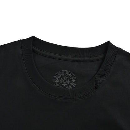 Chrome Hearts/Chrome Heart Beauty Horseshoe Print Short Sleeve