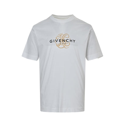 GIVENCHY 25ss reverse letter logo printed short sleeves