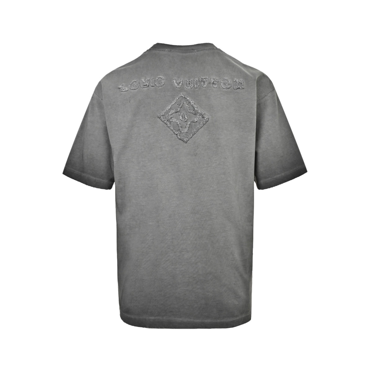 Louis Vuitton 26ss letter logo patch embroidered short sleeves