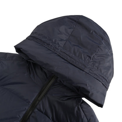 Canada Goose 25Fw armband knitted patchwork hooded down jacket