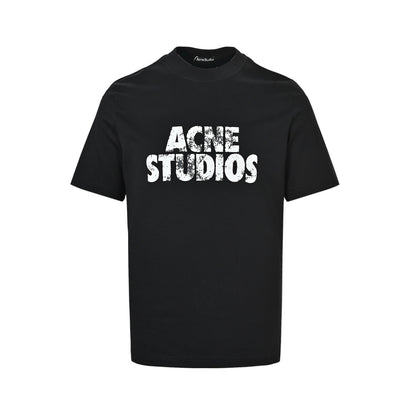 Acne Studios foam letter print short sleeves