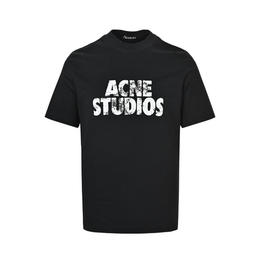 Acne Studios foam letter print short sleeves